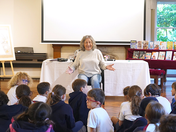 Cuarto grado recibió a Ema Wolf